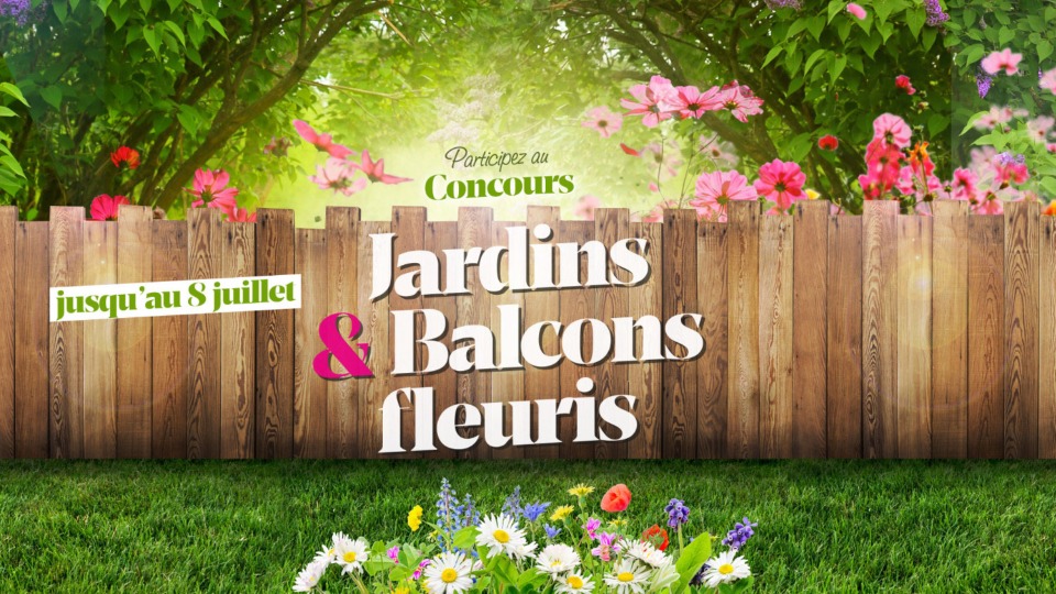 Participez au concours des jardins et balcons fleuris