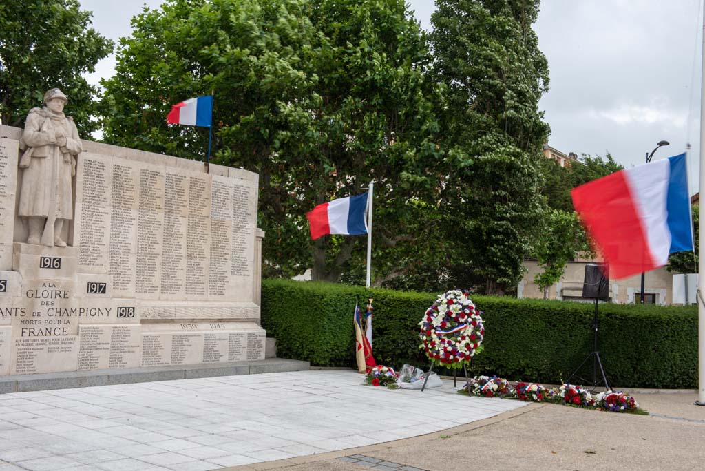 Commémorations Champigny