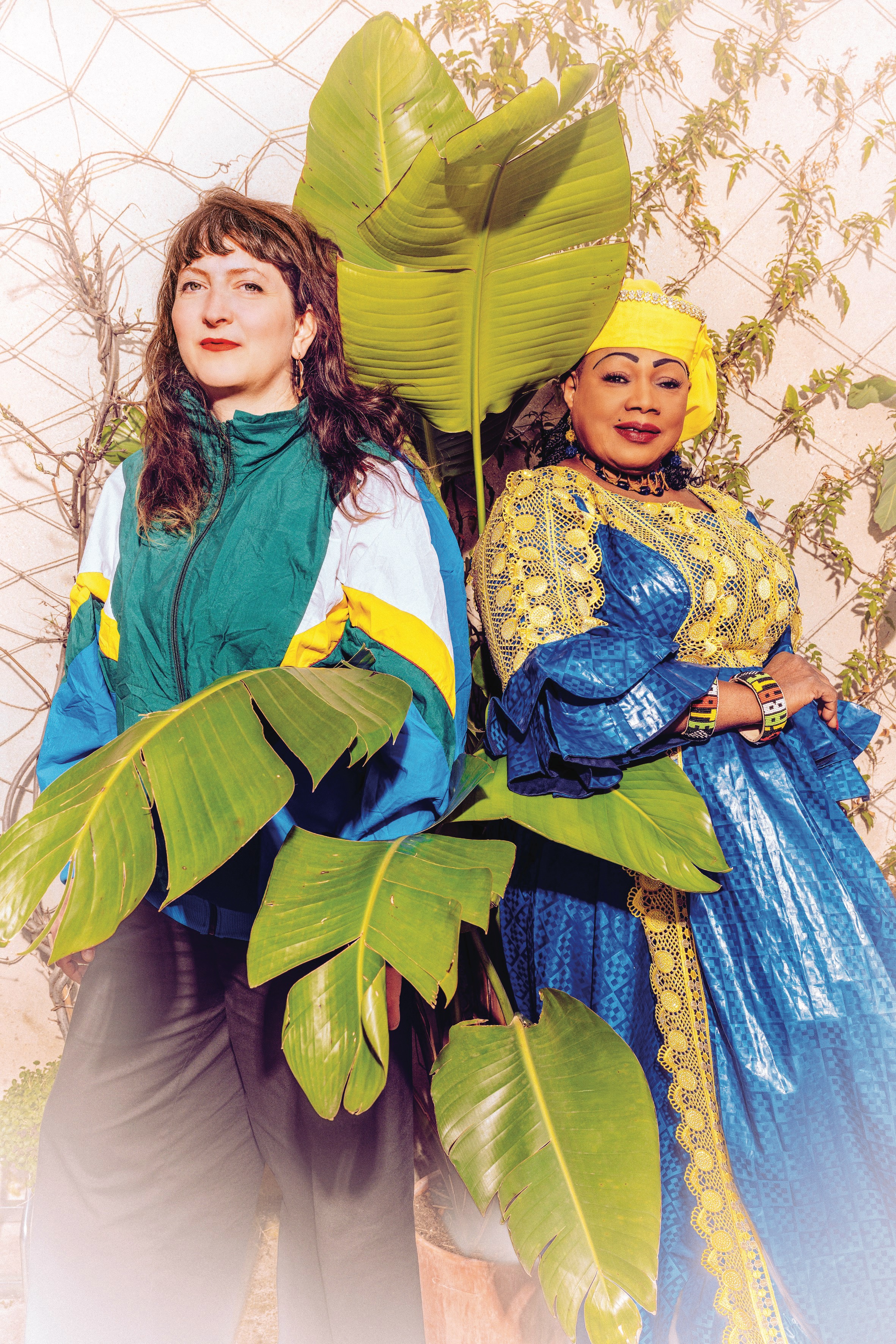 Eve Risser et Naïny Diabaté