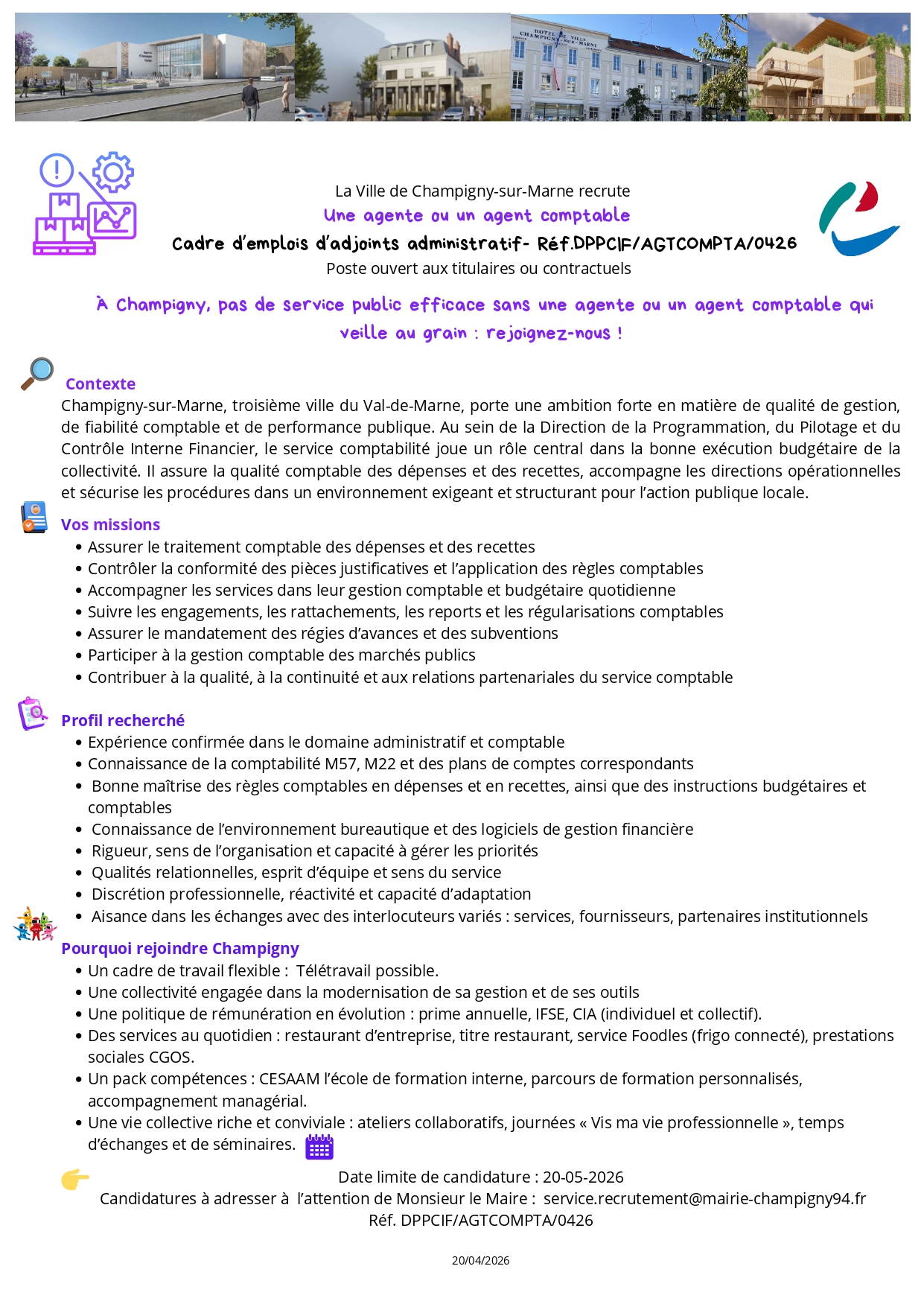 Une agente ou un agent comptable