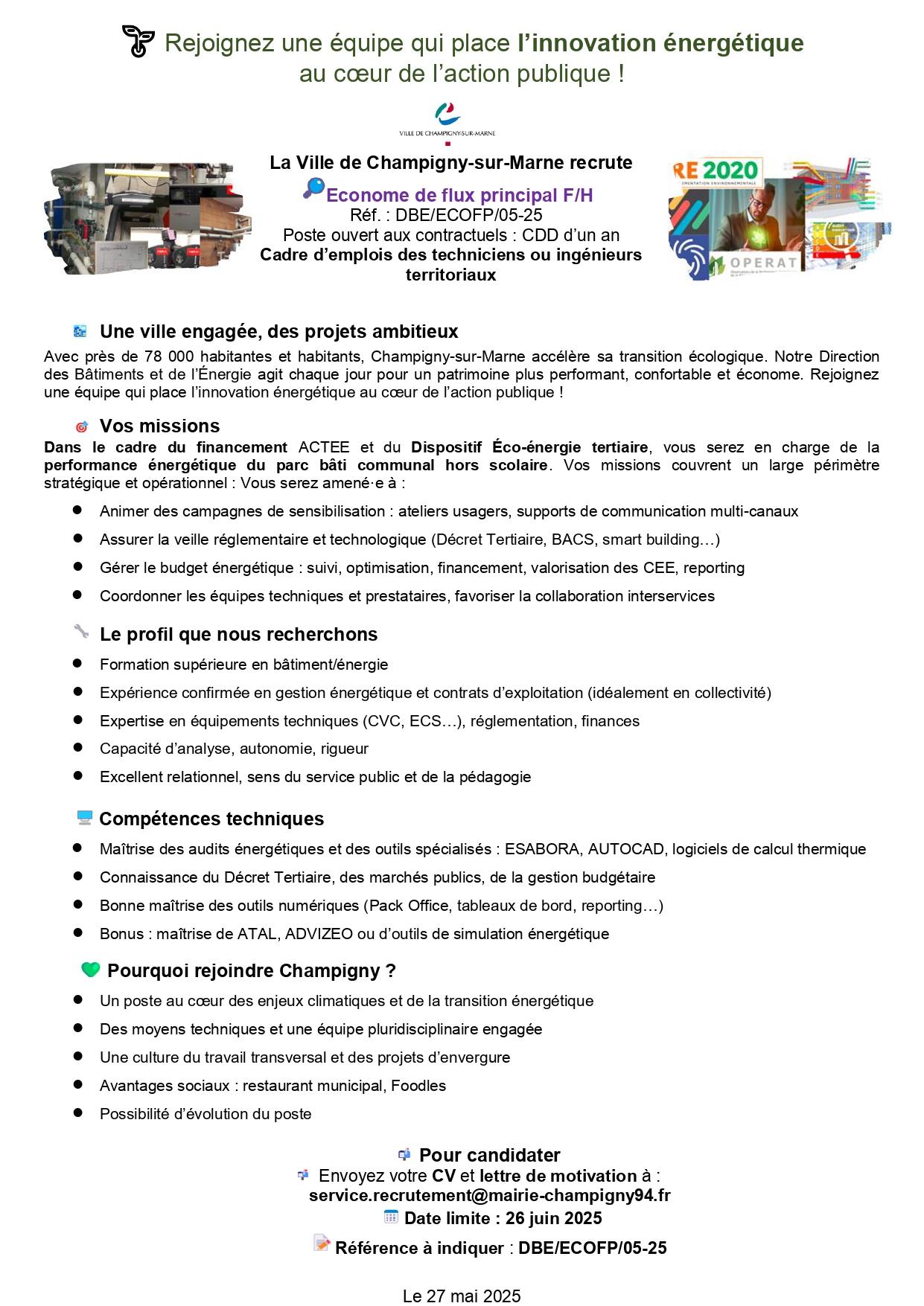 Econome de flux principal 