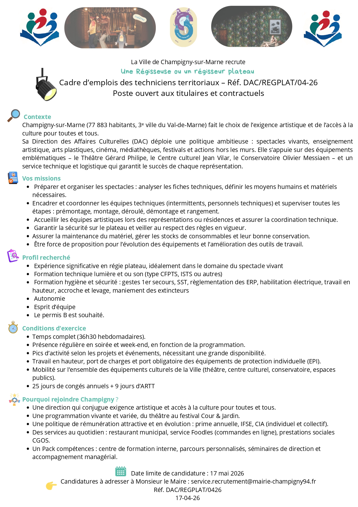 Une Régisseuse ou un régisseur plateau